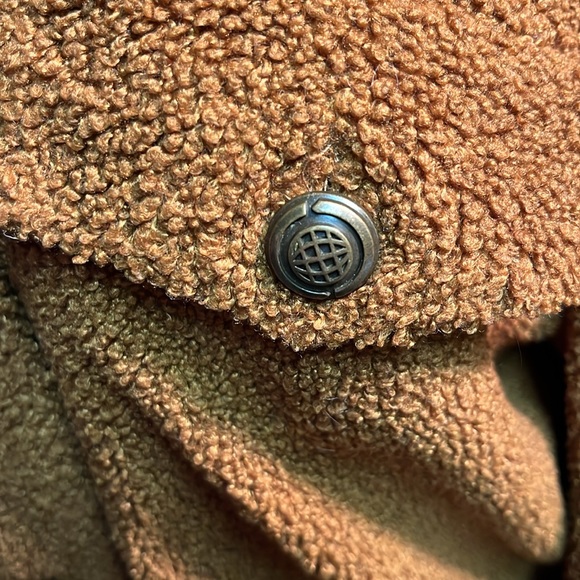 Women’s max studio, Teddy coat size large - Picture 3 of 6